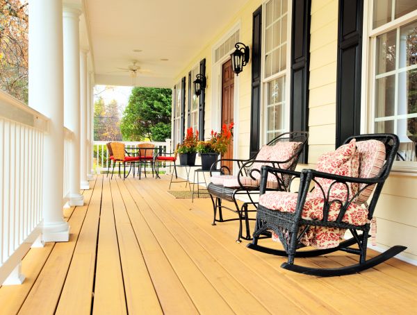 Cost of Front Porch Renovation in Little Rock