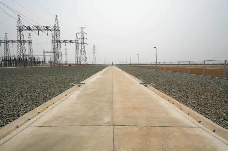 Concrete Road Installation