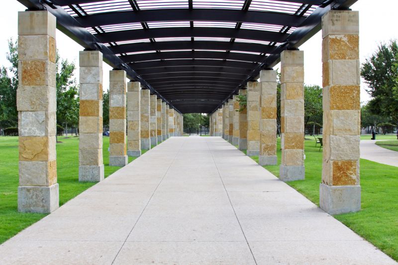 Outdoor Walkway Construction